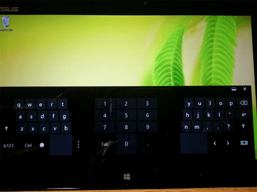 Asus VivoTab Thumb Friendly Keyboard